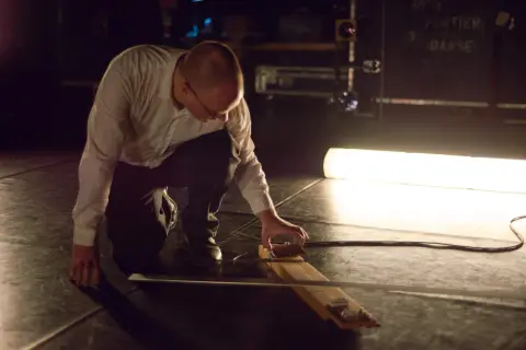 'An Anvil, a Coil, a Patterned Ocean' - with Johanna Bundon and Jayden Pfeifer; at Triffo Theatre, Edmonton, presented by Brian Webb Dance - 2025