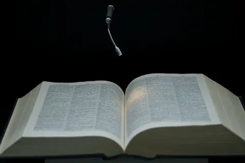 Evidence of an Unseen Hand (or: Being a Dictionary, Opened by Accident and Happenstance, to Page 957, Which Begins with the Entry for 'Illuminati') (2014) — work by Lee Henderson