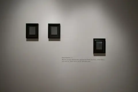 'galileo's falling bodies' - installation view, Red Head Gallery, Toronto, 2014