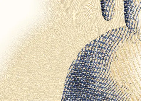 'A Hand That Points Aligns the Air (Right)' - detail - photolithograph on Arches watercolour paper, 22x30 inches