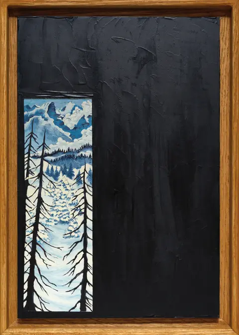 "Buffalo Woods State Park, Northern Alberta" No.3 - oil on panel, 8.5x12", 2026