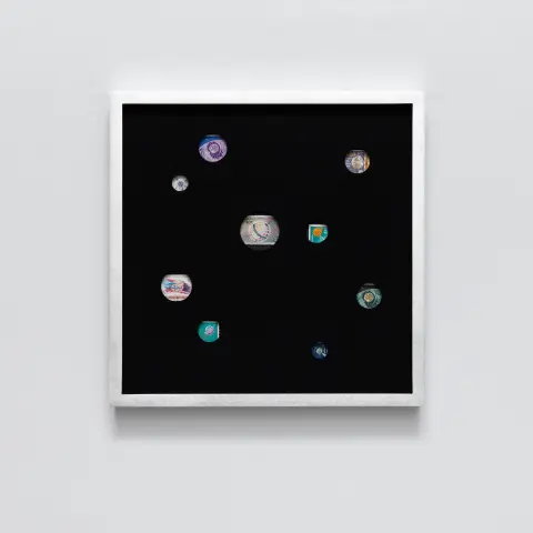 We are each of us the herald of our own obsolescence (White Dwarf I) - 12"x12", Telus Permanent Collection